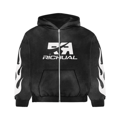 Richual Acid-Wash Hoodie