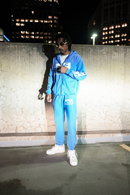 Blue Richual Acid-Wash Tracksuit